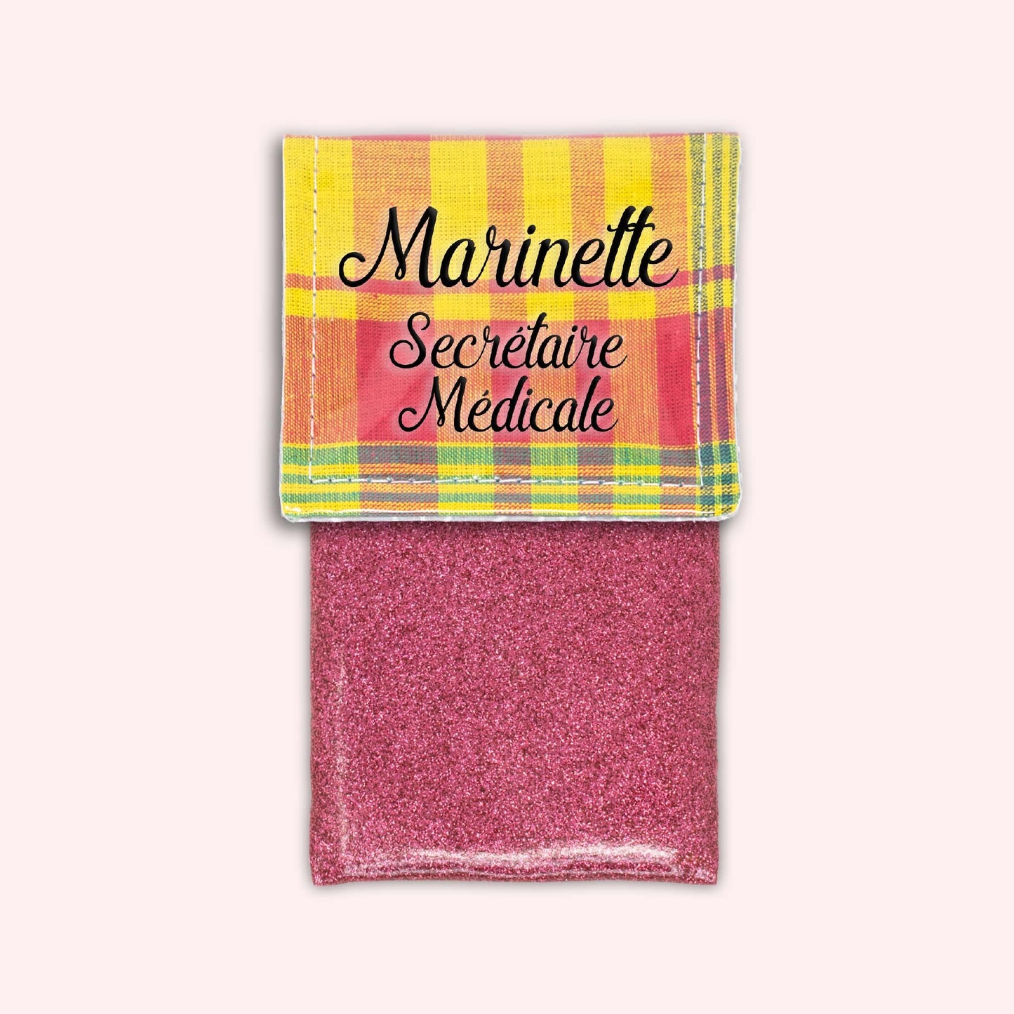 Pochette aimantée Madras St Barth