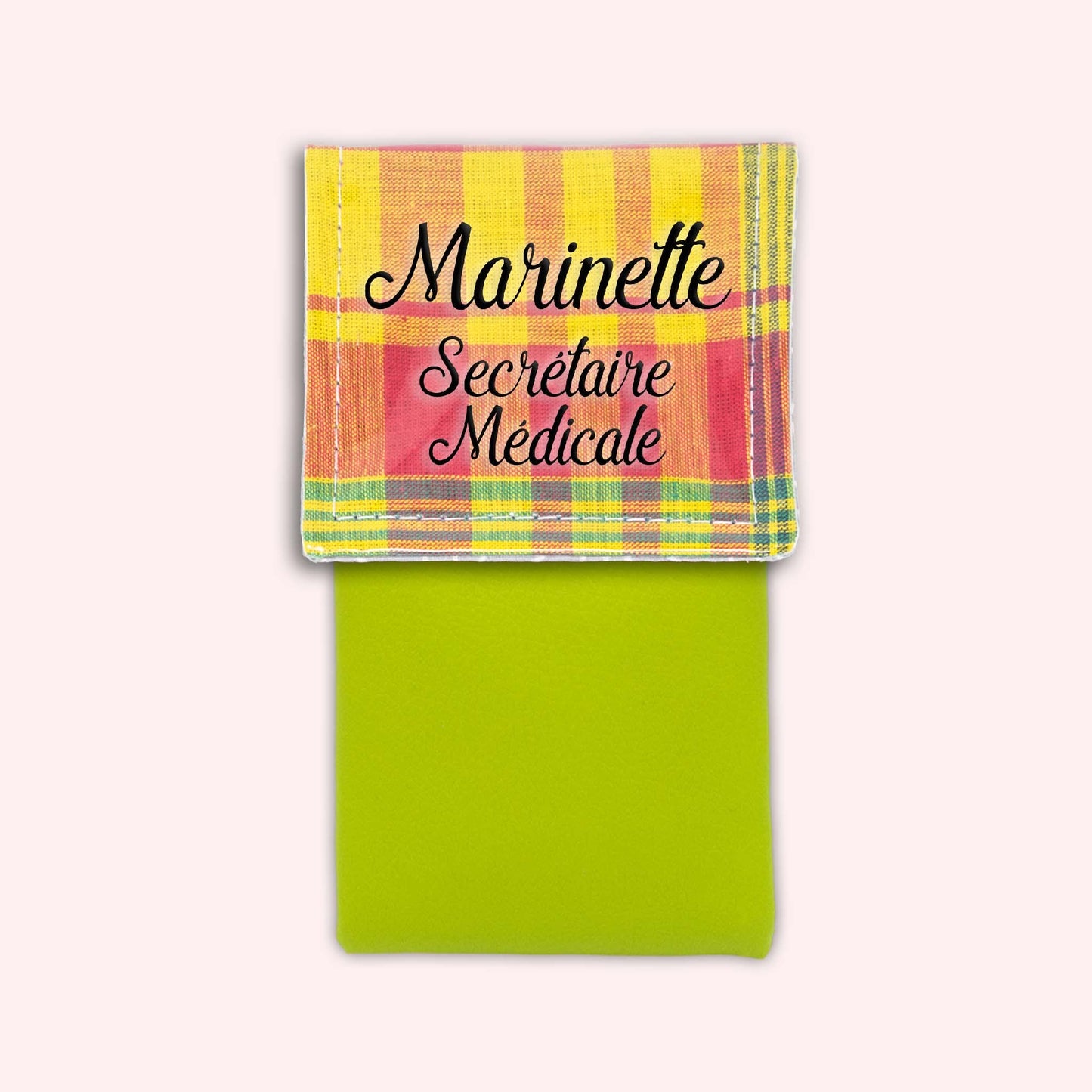 Pochette aimantée Madras St Barth