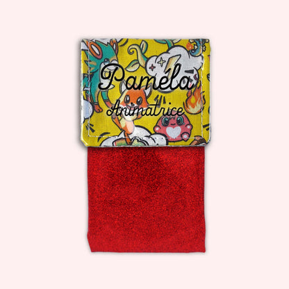 Yellow Manga Magnetic Pouch