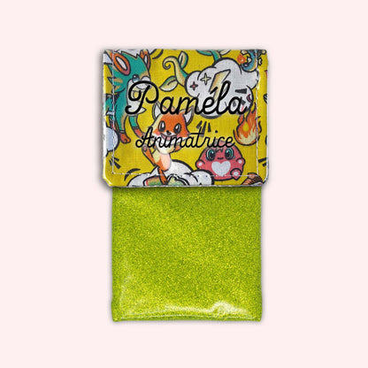 Yellow Manga Magnetic Pouch