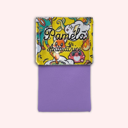 Yellow Manga Magnetic Pouch