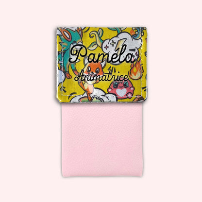 Yellow Manga Magnetic Pouch