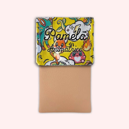 Yellow Manga Magnetic Pouch