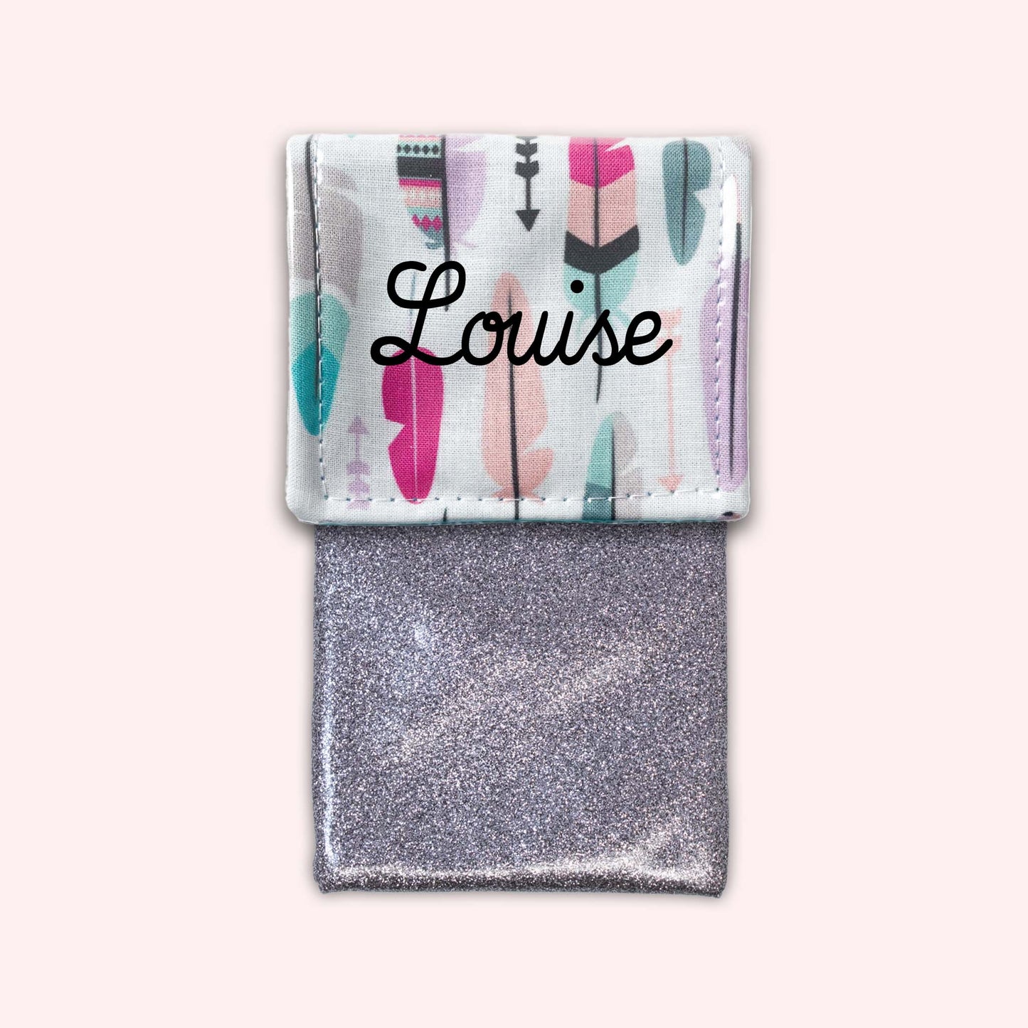 Pochette aimantée Plumes