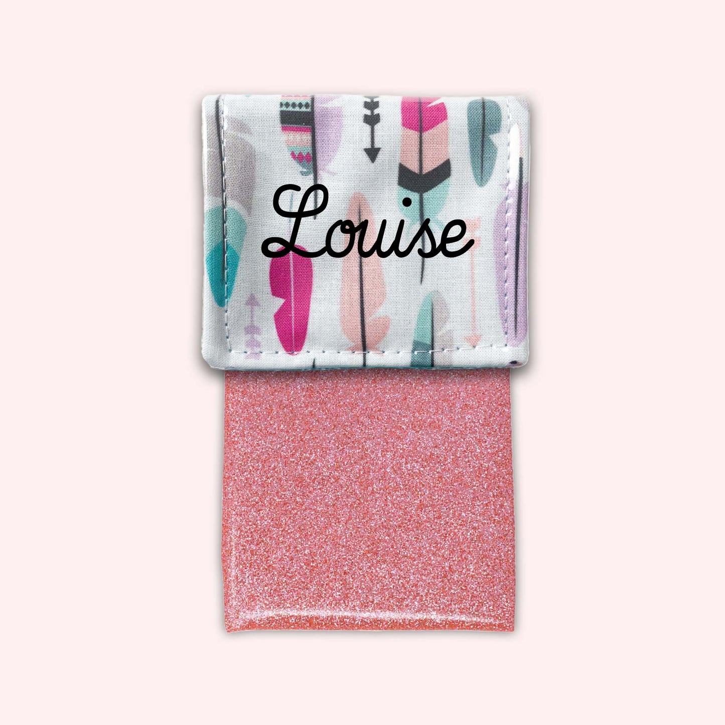 Pochette aimantée Plumes