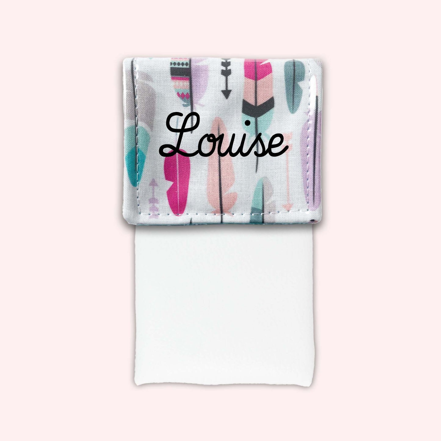 Pochette aimantée Plumes
