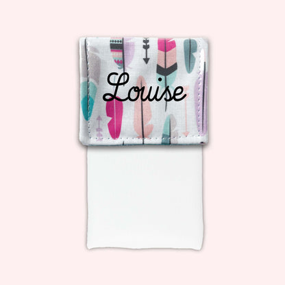 Pochette aimantée Plumes