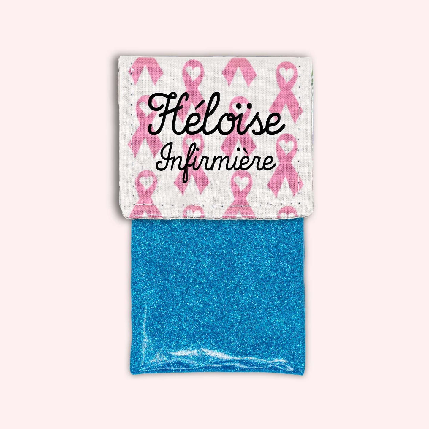 Pochette aimantée Rubans Roses