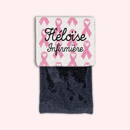 Pochette aimantée Rubans Roses