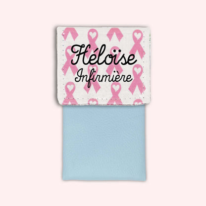Pochette aimantée Rubans Roses