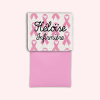 Pochette aimantée Rubans Roses