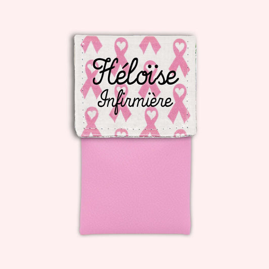 Pink Ribbons Magnetic Pouch