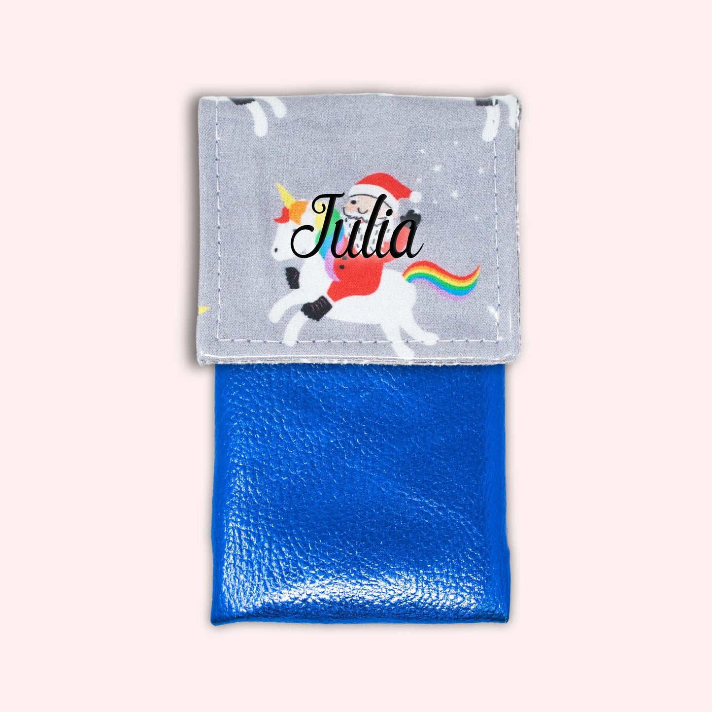 Unicorn Christmas Magnetic Pouch