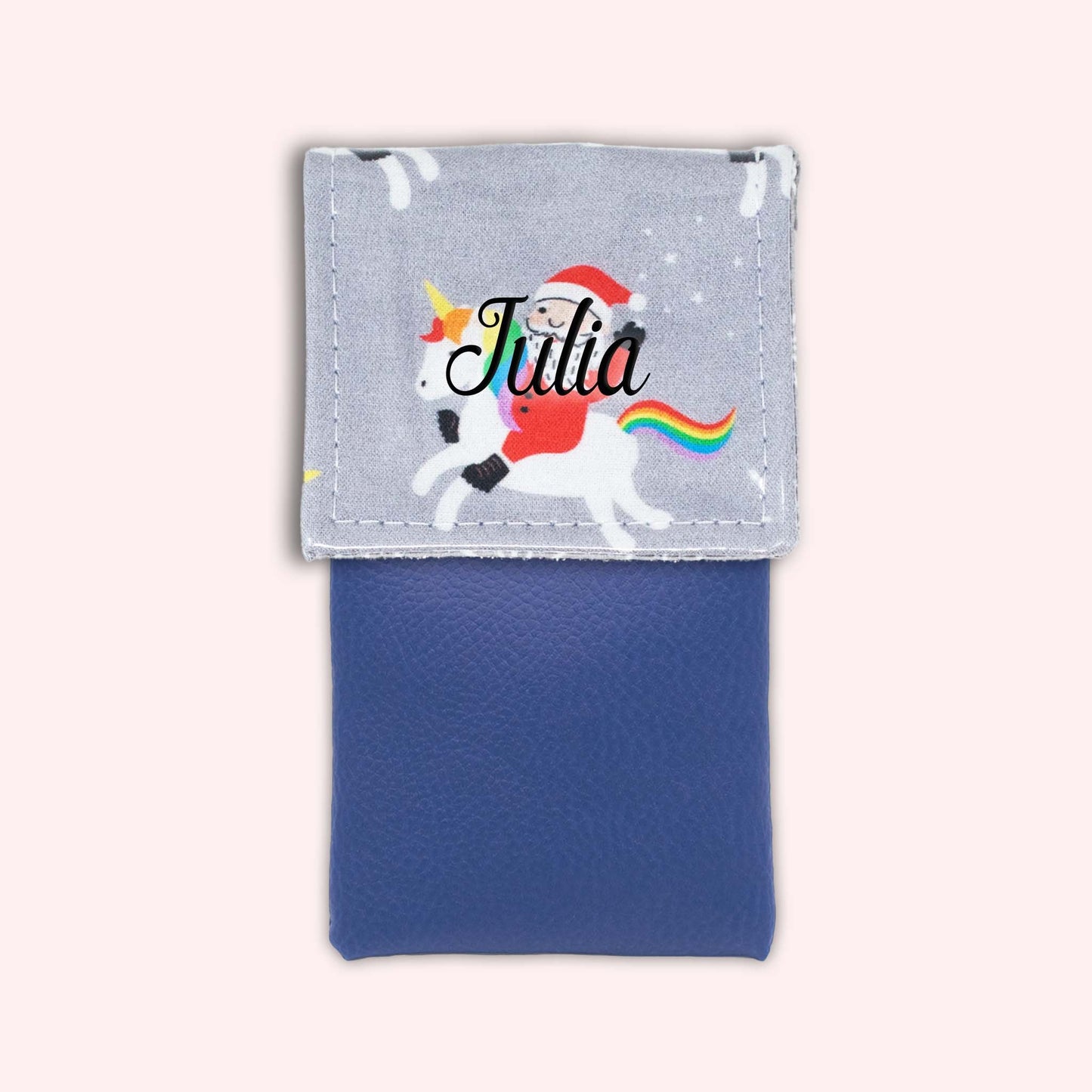 Unicorn Christmas Magnetic Pouch