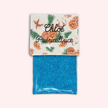 Pochette aimantée Pomme de pin