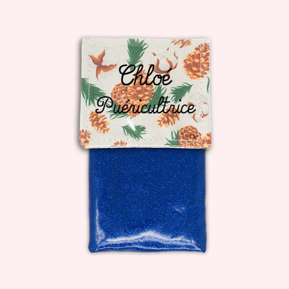 Pochette aimantée Pomme de pin