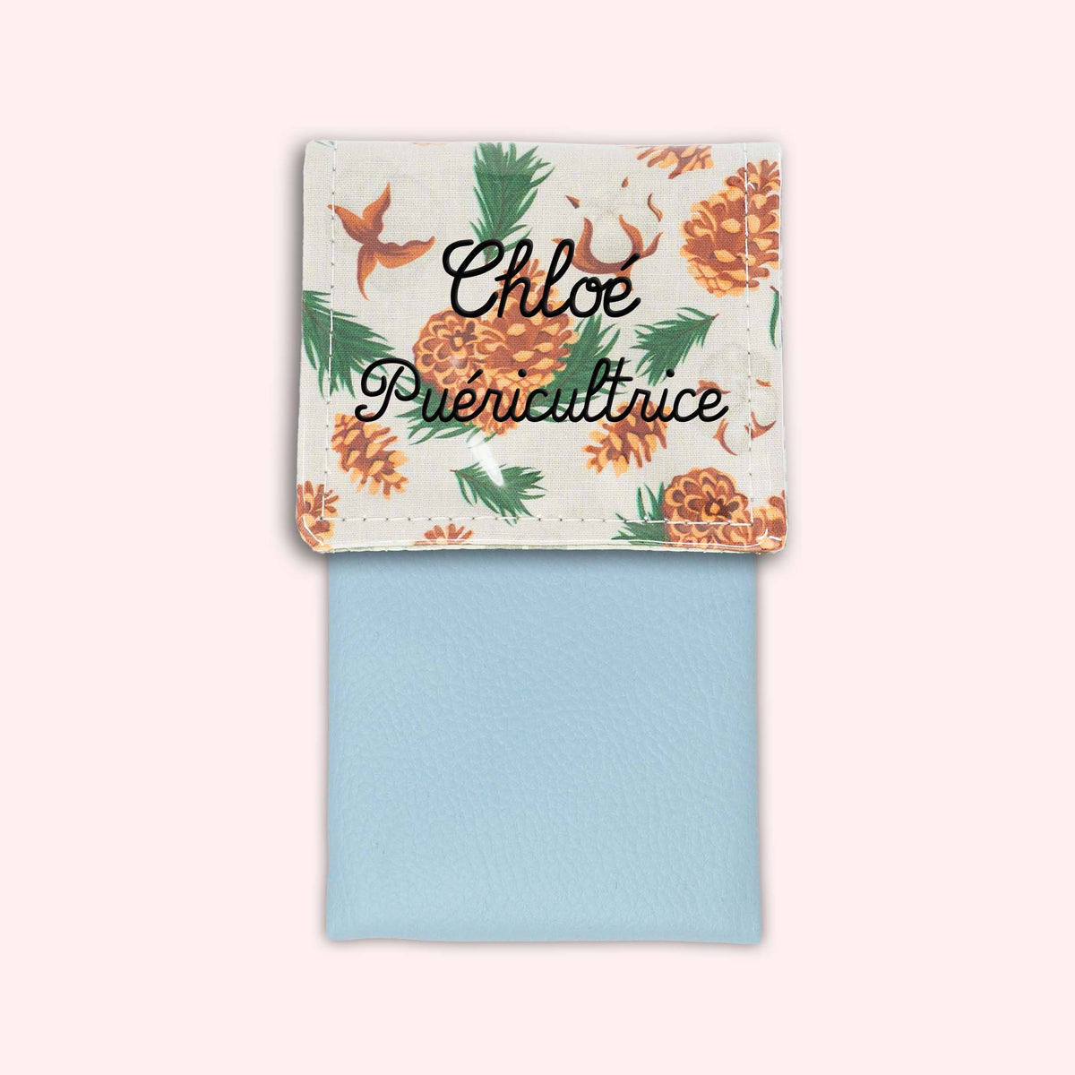 Pochette aimantée Pomme de pin
