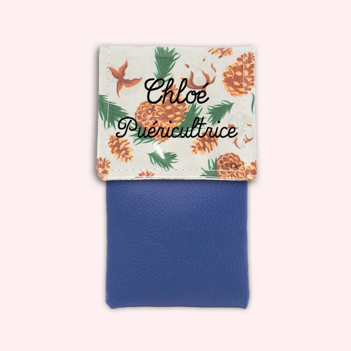 Pochette aimantée Pomme de pin