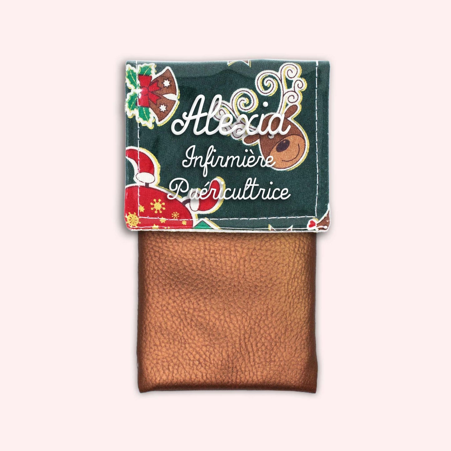 Pochette aimantée Renne étoilé