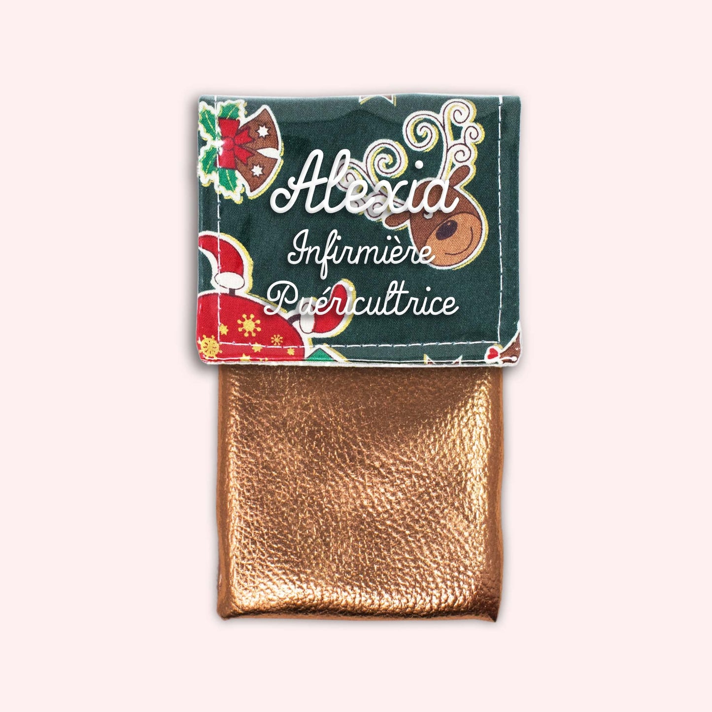 Pochette aimantée Renne étoilé