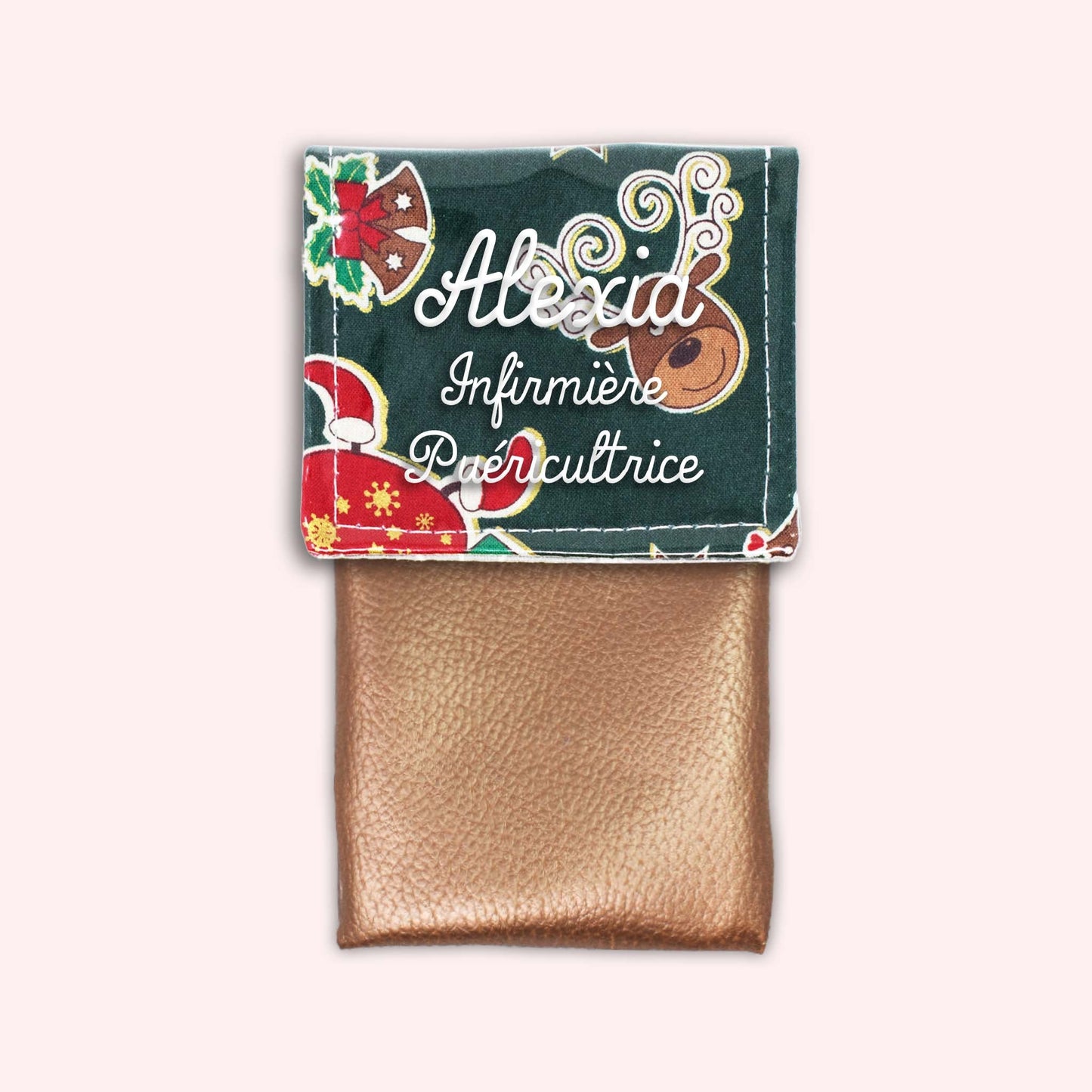 Pochette aimantée Renne étoilé