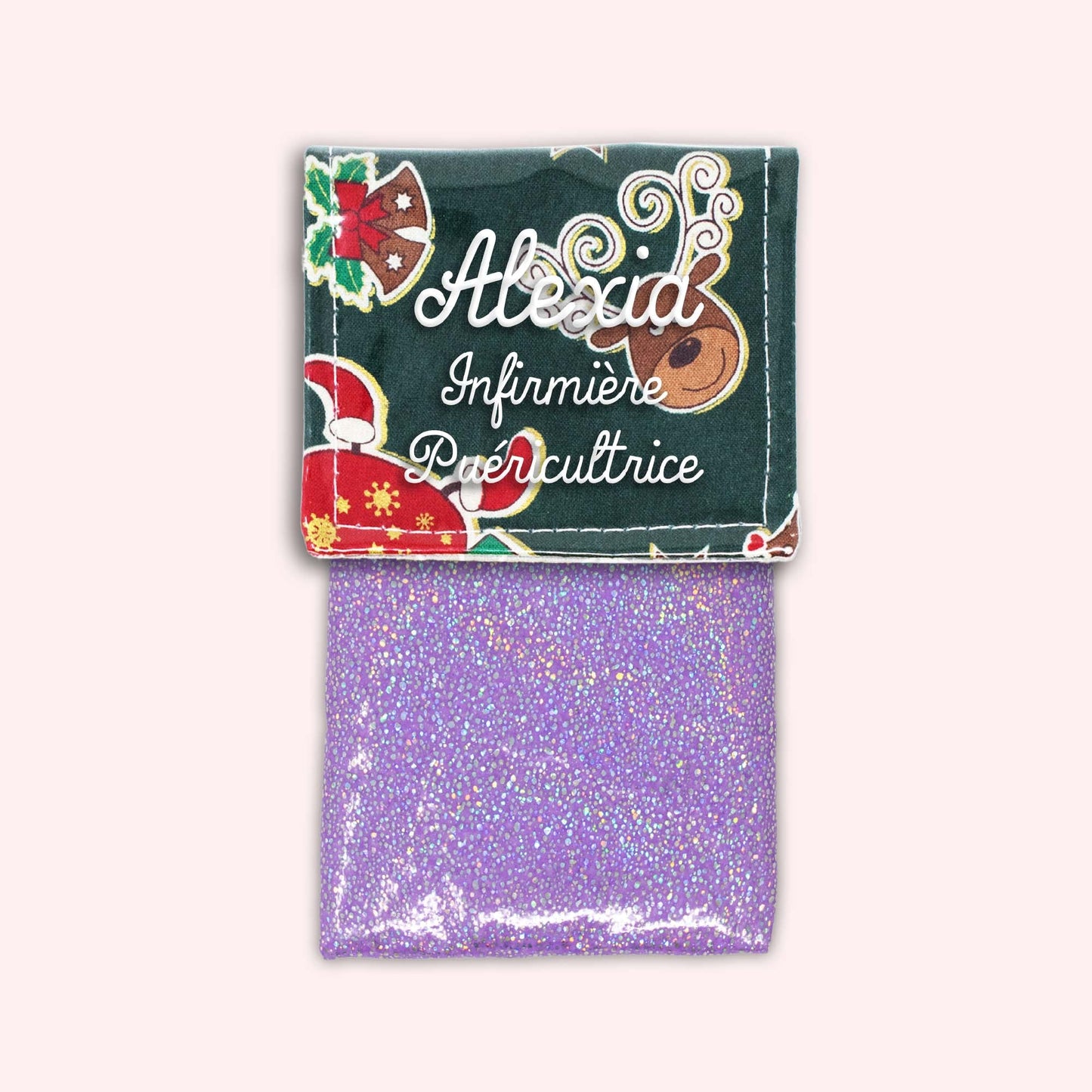 Pochette aimantée Renne étoilé