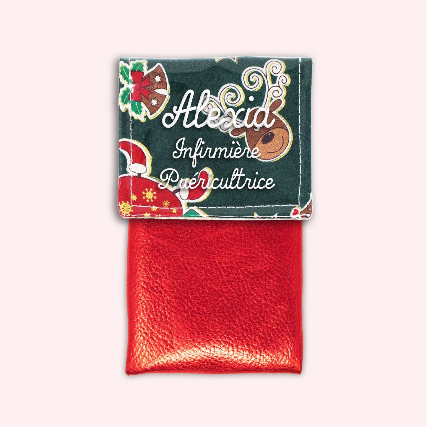 Pochette aimantée Renne étoilé