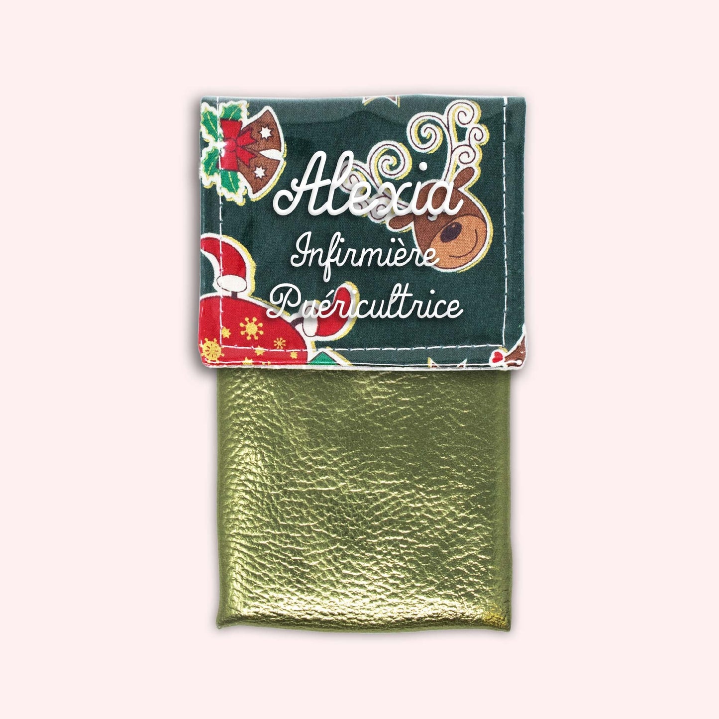 Pochette aimantée Renne étoilé