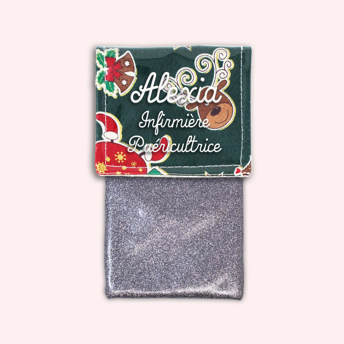 Pochette aimantée Renne étoilé