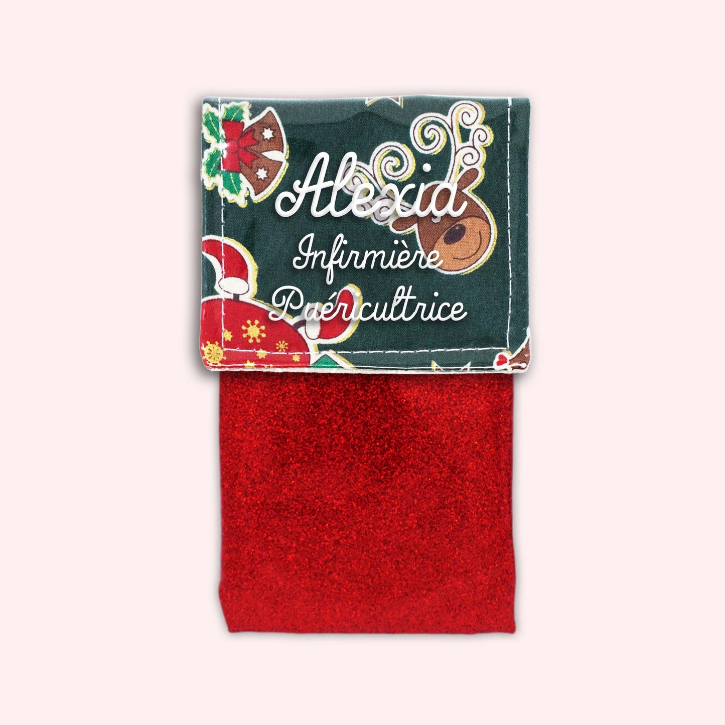 Pochette aimantée Renne étoilé