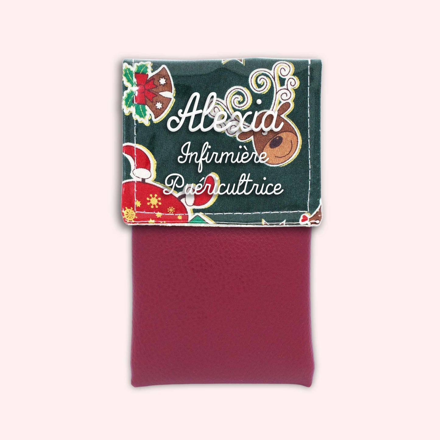 Pochette aimantée Renne étoilé