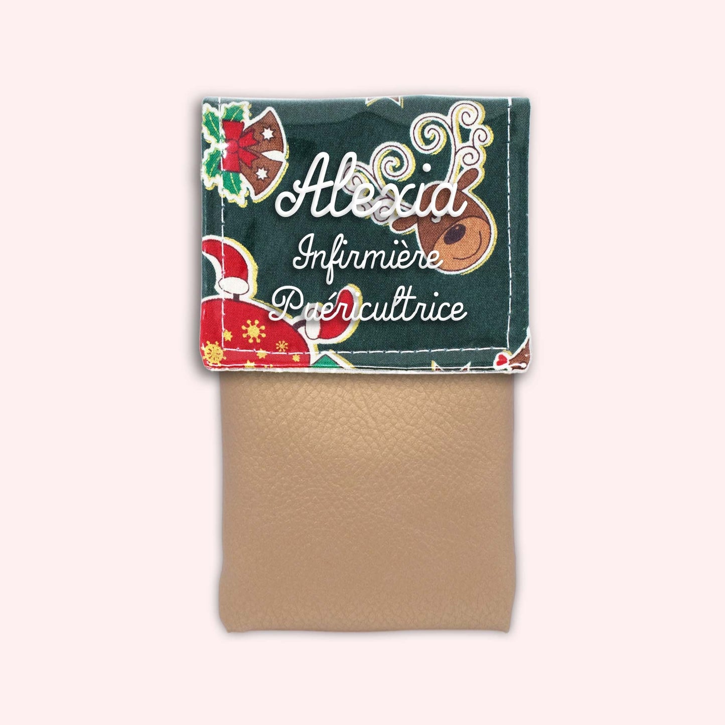 Pochette aimantée Renne étoilé