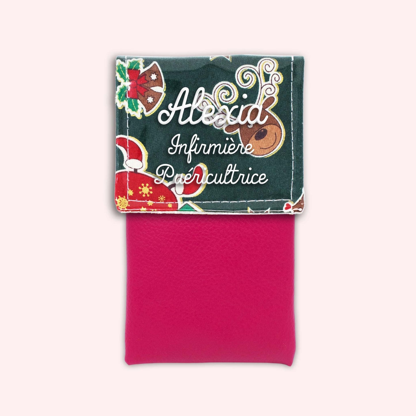 Pochette aimantée Renne étoilé