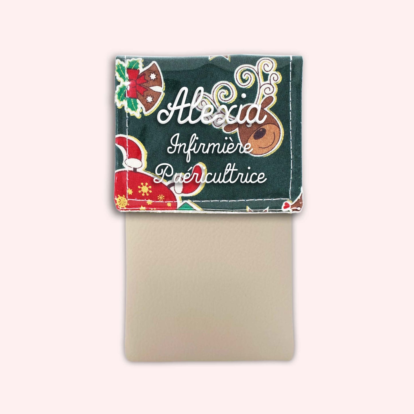 Pochette aimantée Renne étoilé