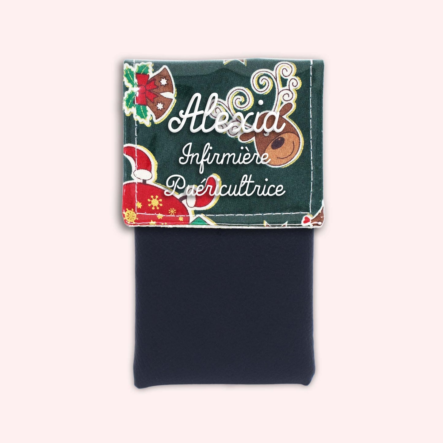 Pochette aimantée Renne étoilé