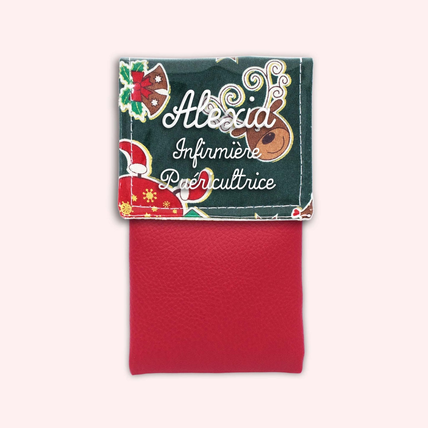 Pochette aimantée Renne étoilé