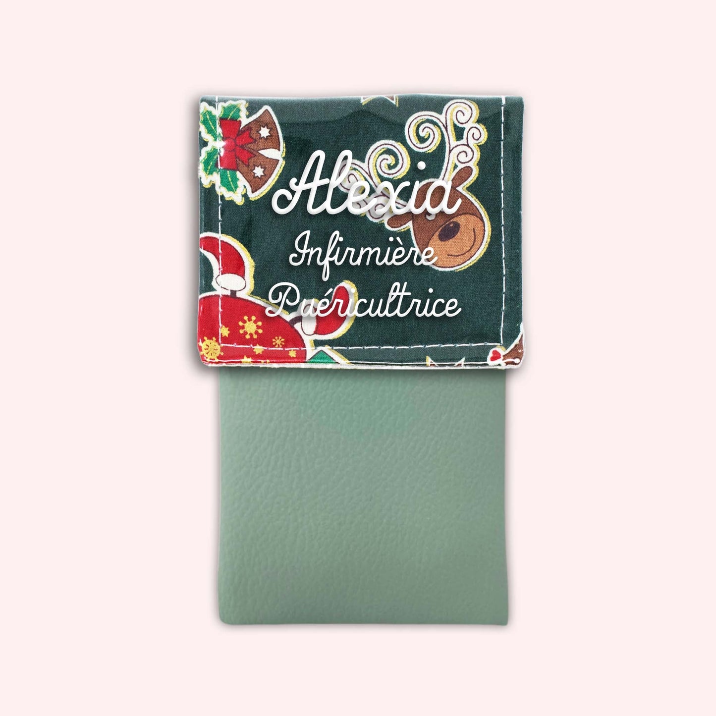 Pochette aimantée Renne étoilé