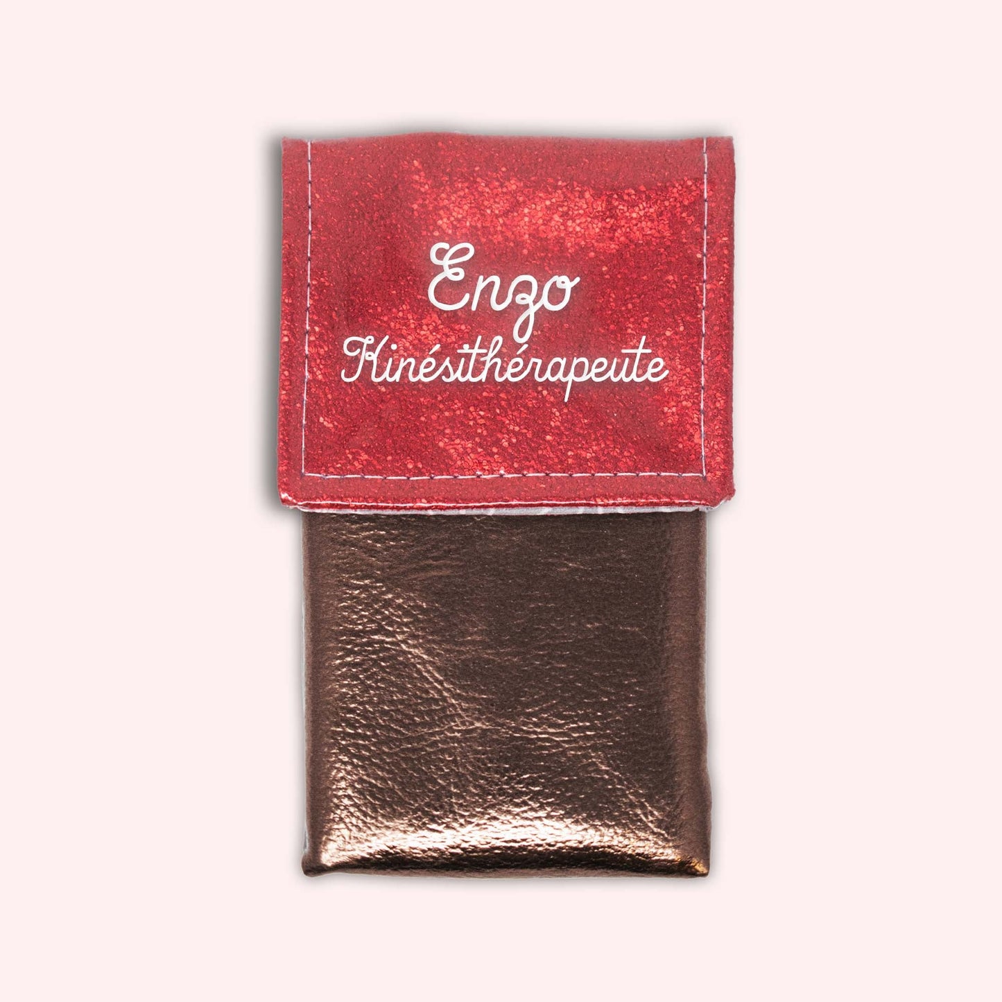 Pochette aimantée Rouge éclat