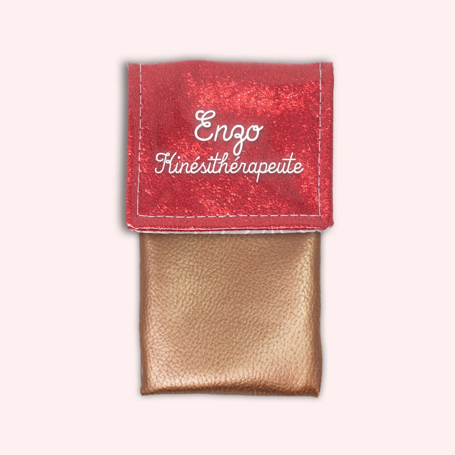 Pochette aimantée Rouge éclat