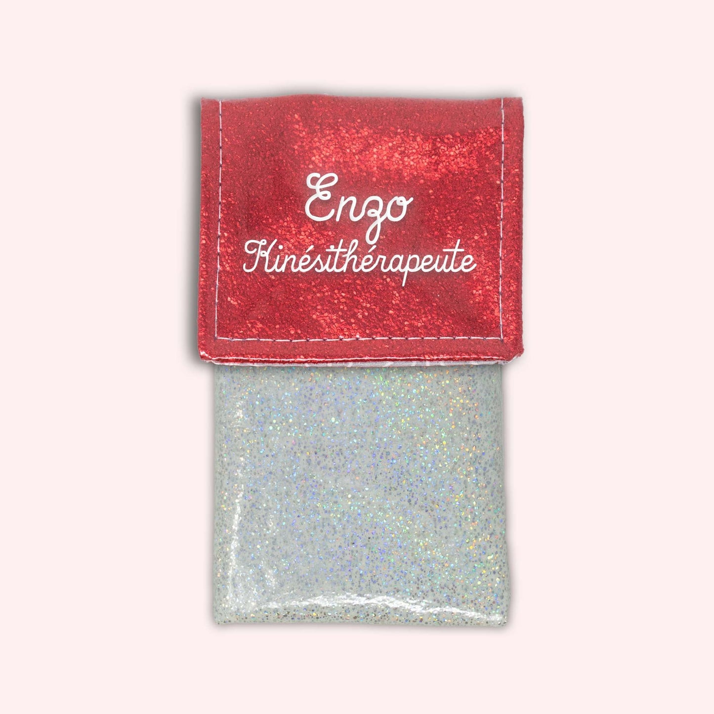 Pochette aimantée Rouge éclat
