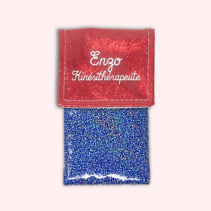 Pochette aimantée Rouge éclat