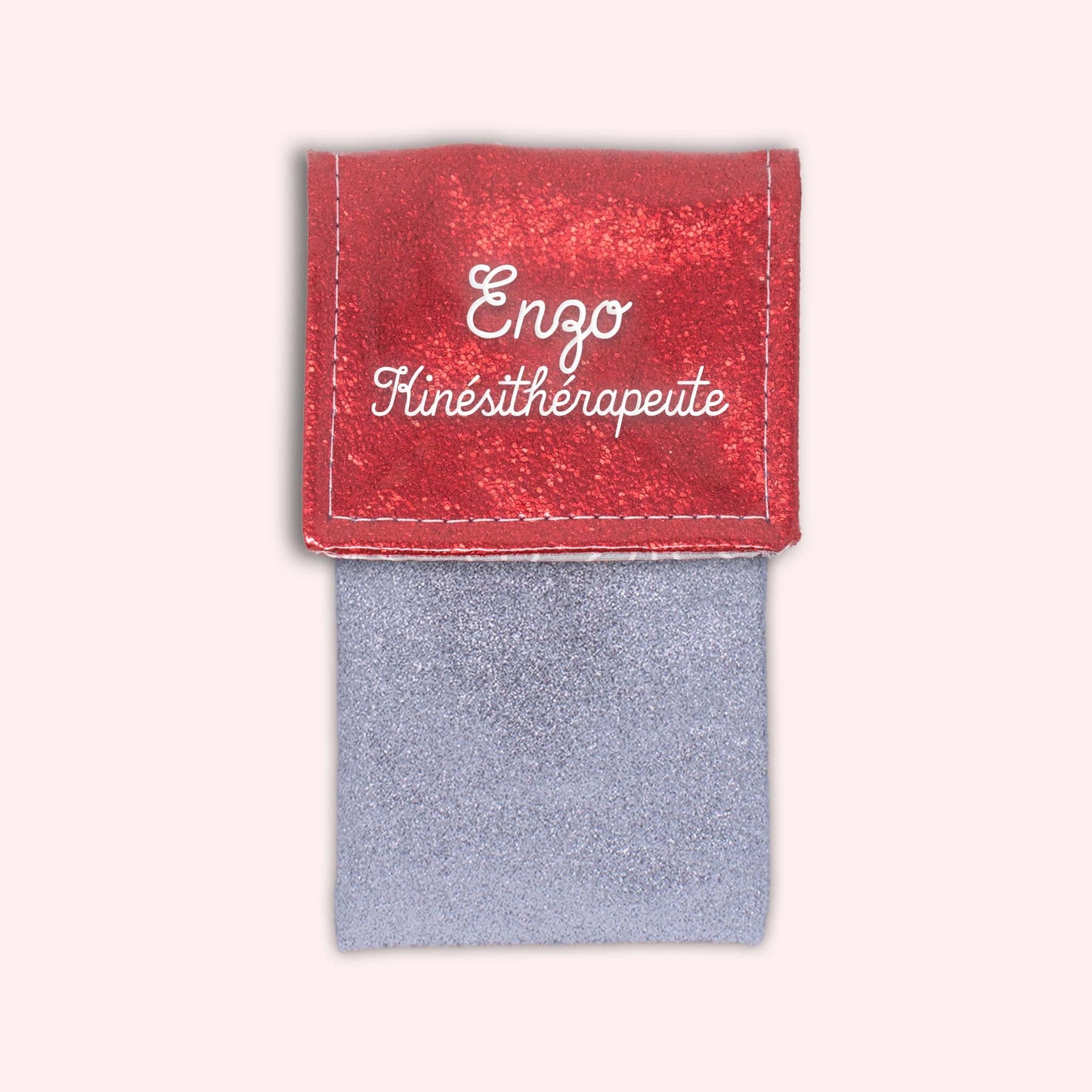 Pochette aimantée Rouge éclat