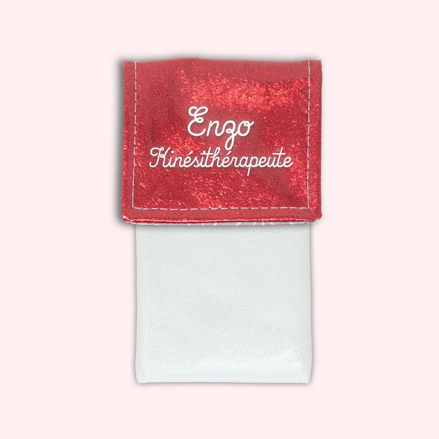 Pochette aimantée Rouge éclat