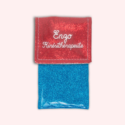Pochette aimantée Rouge éclat