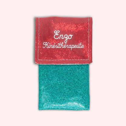 Pochette aimantée Rouge éclat