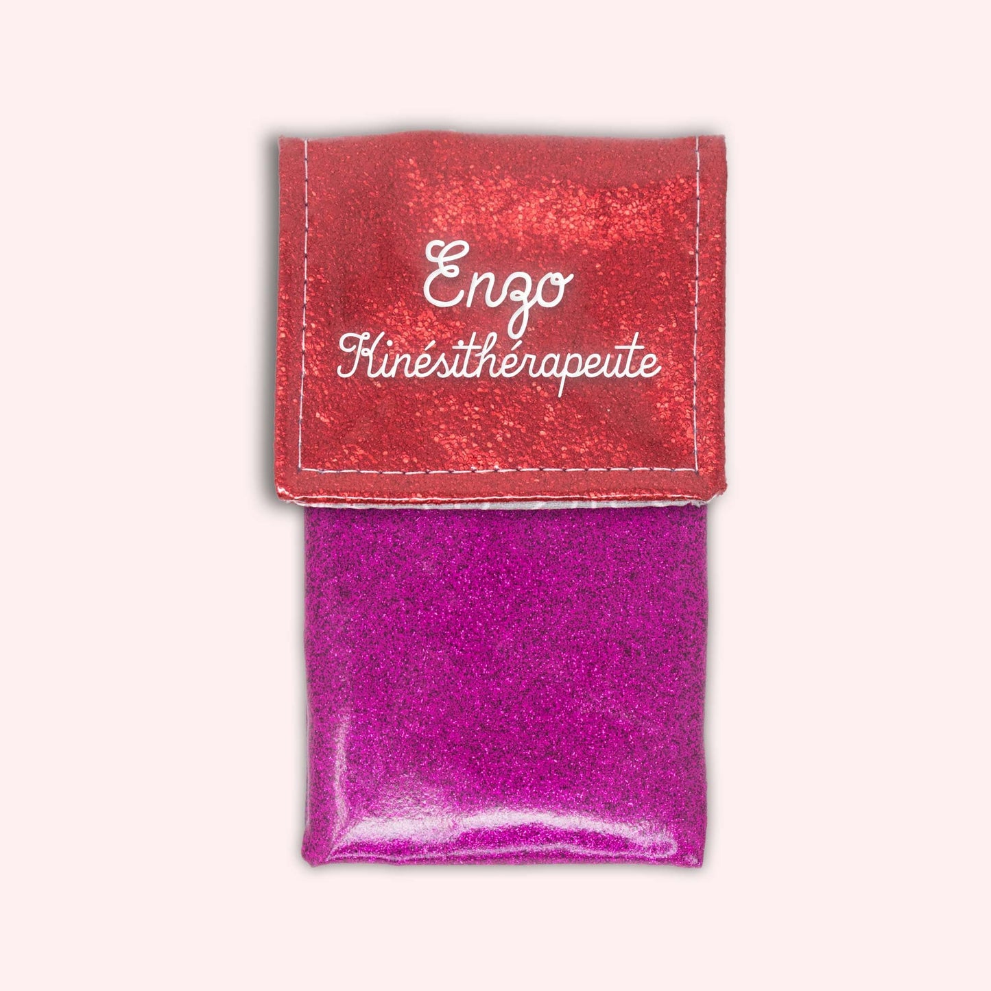 Pochette aimantée Rouge éclat