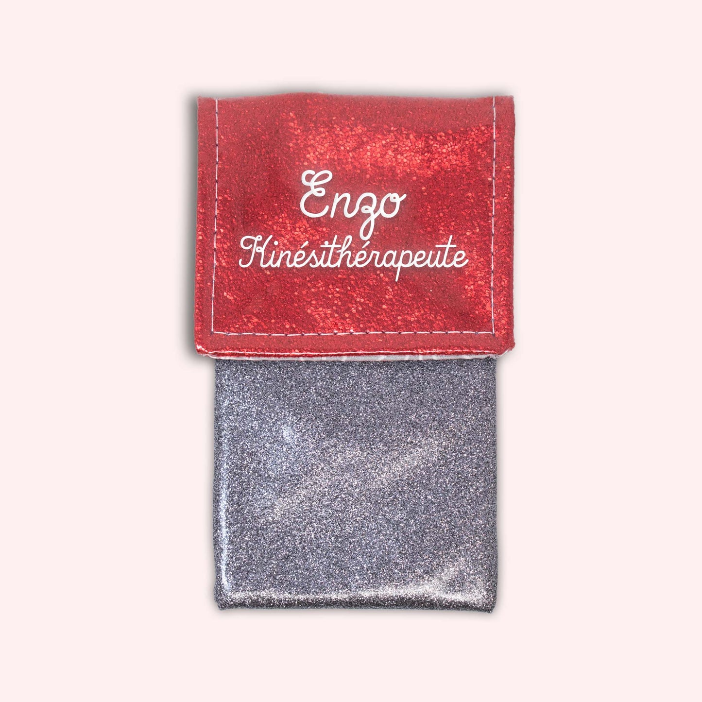 Pochette aimantée Rouge éclat