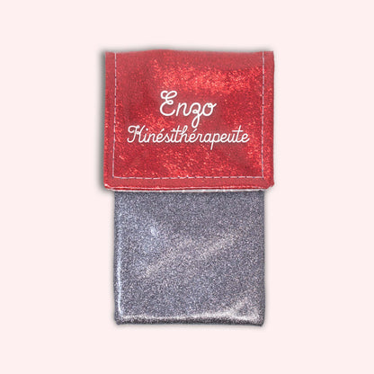 Pochette aimantée Rouge éclat