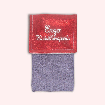 Pochette aimantée Rouge éclat