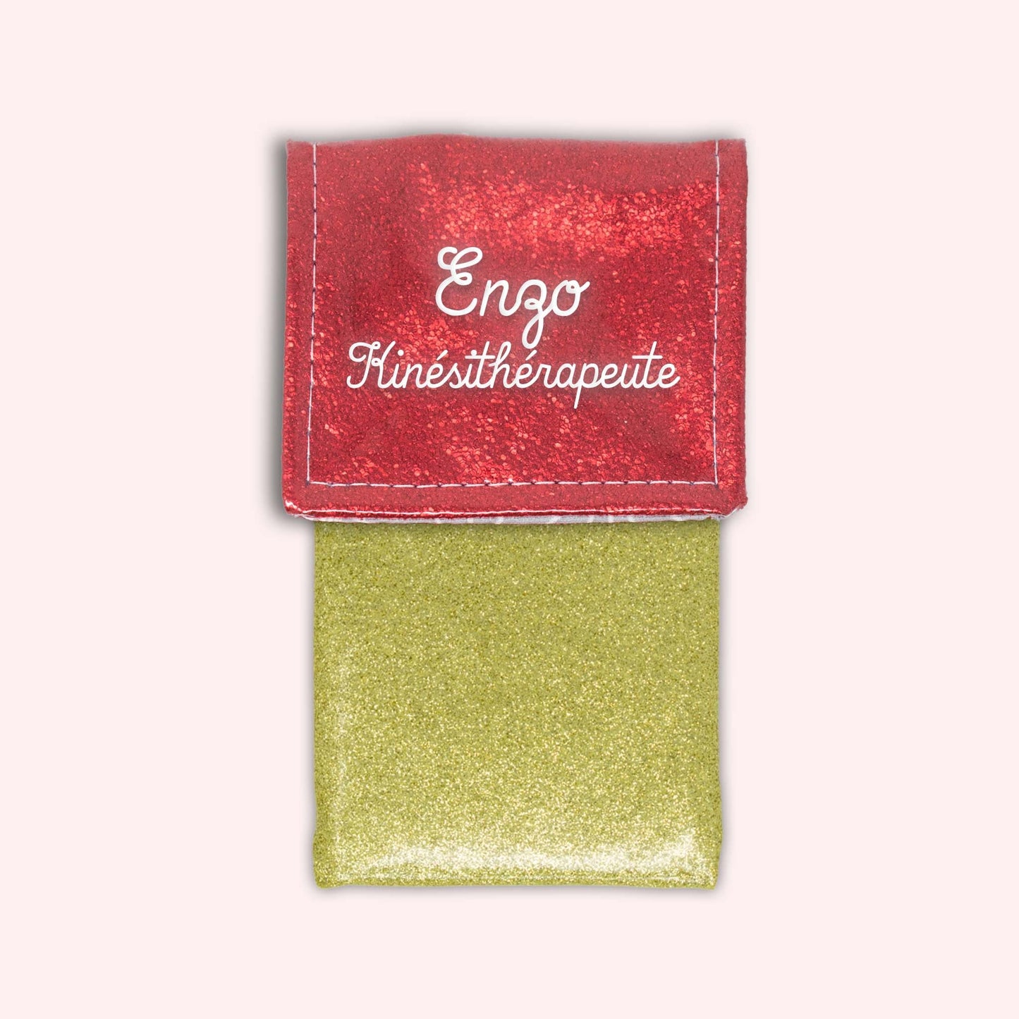 Pochette aimantée Rouge éclat